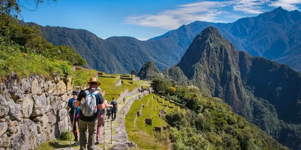 Trekking a la ciudadela de Machu Picchu